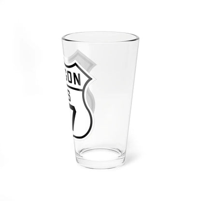 US 97 Oregon 1926 (Oregon) (Road Sign) Pint Glass 16oz - Go Mug Yourself