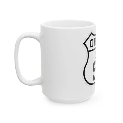 US 97 Oregon 1926 (Oregon) (Road Sign) White Coffee Mug - Go Mug Yourself