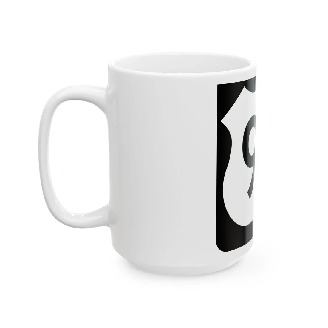 US 98 FL reversed (Florida) (Road Sign) White Coffee Mug - Go Mug Yourself