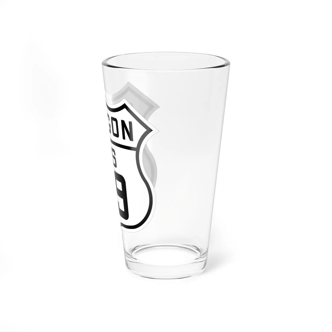 US 99 Oregon 1926 (Oregon) (Road Sign) Pint Glass 16oz - Go Mug Yourself