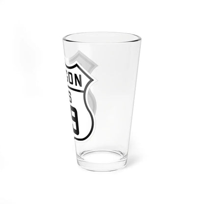 US 99 Oregon 1926 (Oregon) (Road Sign) Pint Glass 16oz - Go Mug Yourself