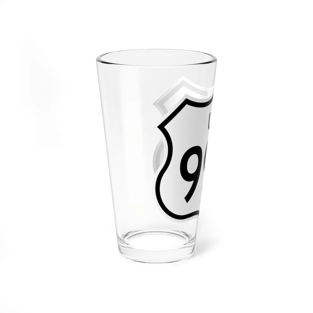 US 99E 1961 cutout (California) (Road Sign) Pint Glass 16oz - Go Mug Yourself