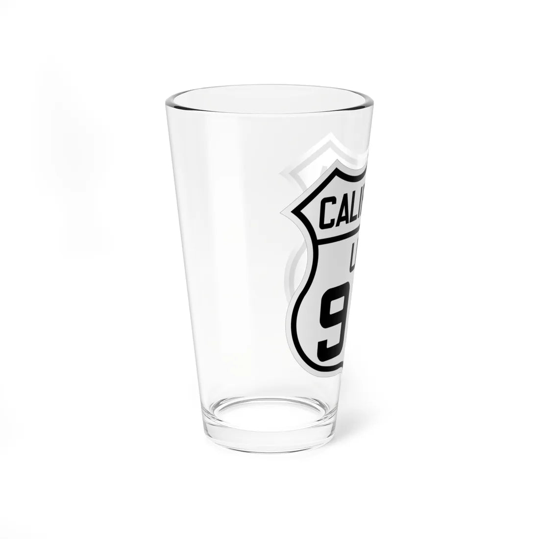 US 99E California 1926 (California) (Road Sign) Pint Glass 16oz - Go Mug Yourself