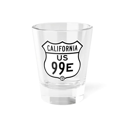 US 99E California 1948 (California) (Road Sign) Shot Glass 1.5oz 1.5oz - Go Mug Yourself