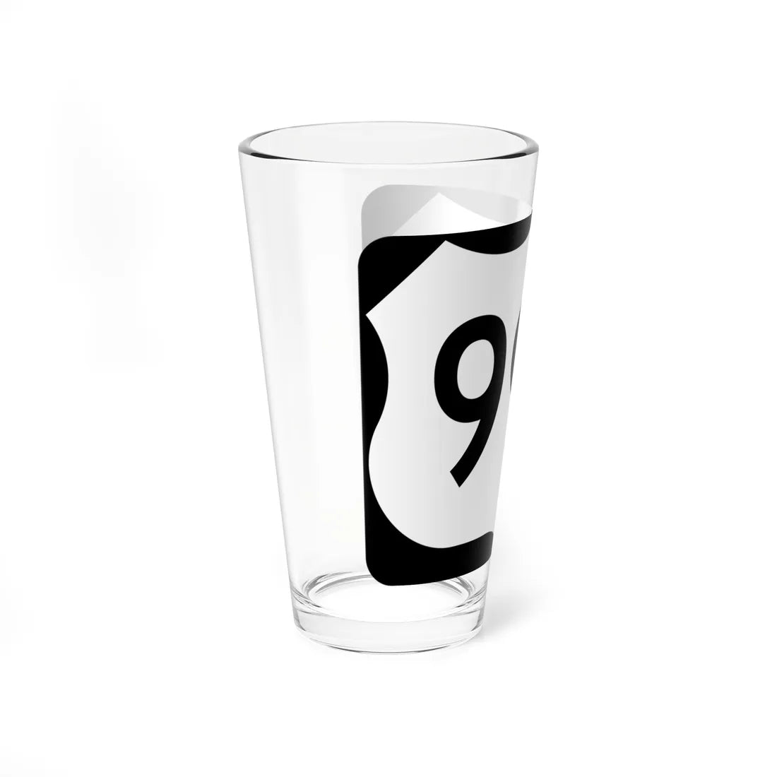 US 99T (Washington) (Road Sign) Pint Glass 16oz - Go Mug Yourself