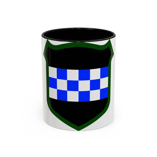 US 99th Infantry Division (U.S. Army) Accent Coffee Mug 11oz Black - Go Mug Yourself