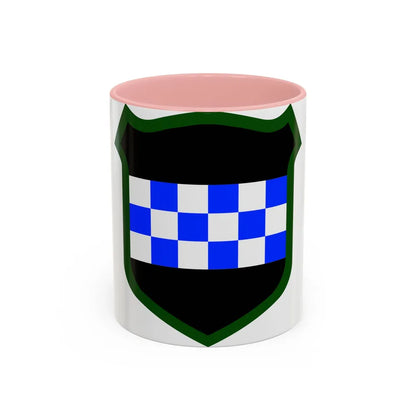 US 99th Infantry Division (U.S. Army) Accent Coffee Mug 11oz Pink - Go Mug Yourself