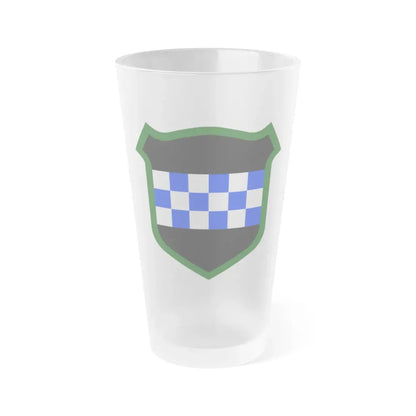 US 99th Infantry Division (U.S. Army) Frosted Pint Glass 16oz Default Title - Go Mug Yourself