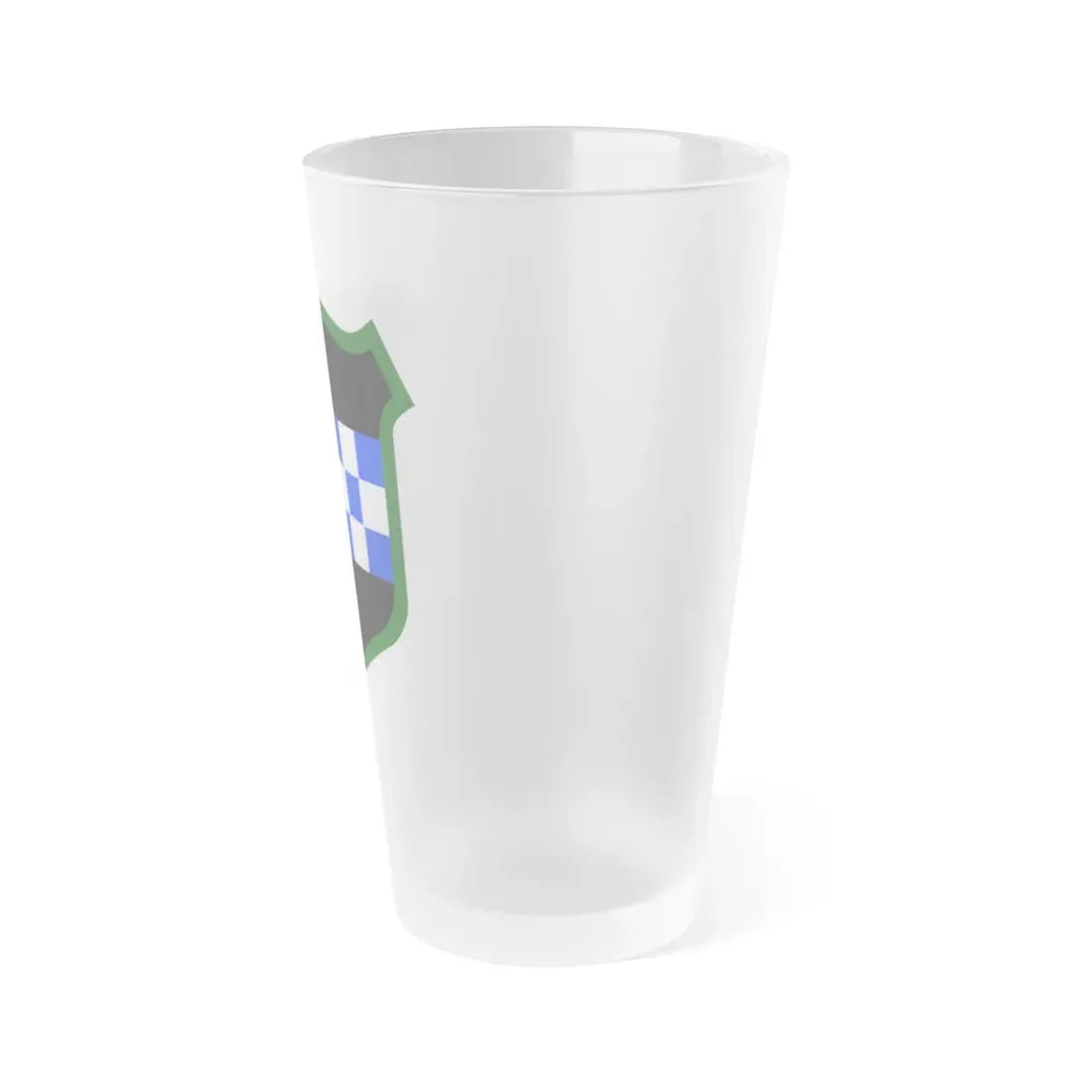 US 99th Infantry Division (U.S. Army) Frosted Pint Glass 16oz - Go Mug Yourself