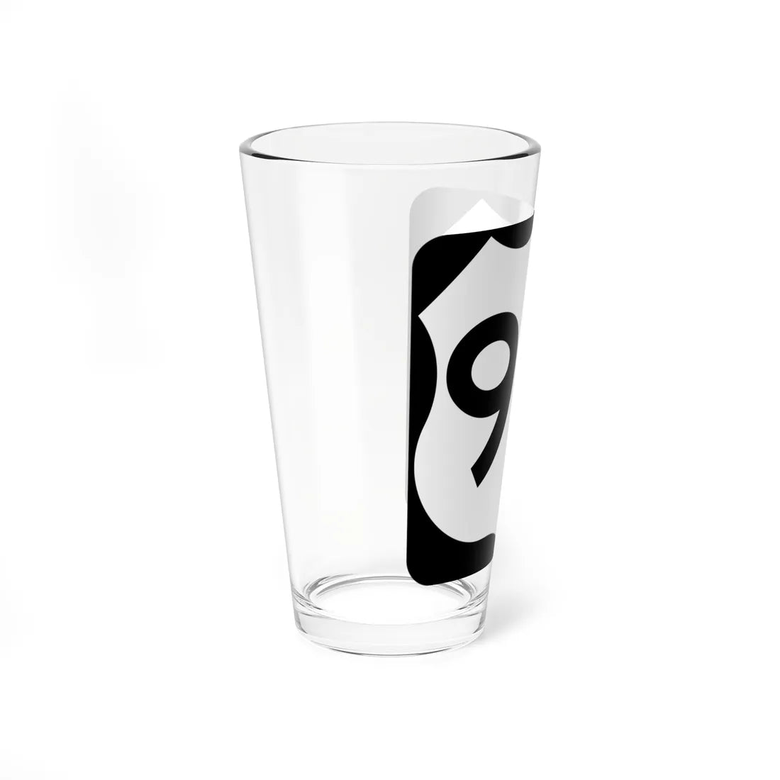 US 9A (New Jersey) (Road Sign) Pint Glass 16oz - Go Mug Yourself