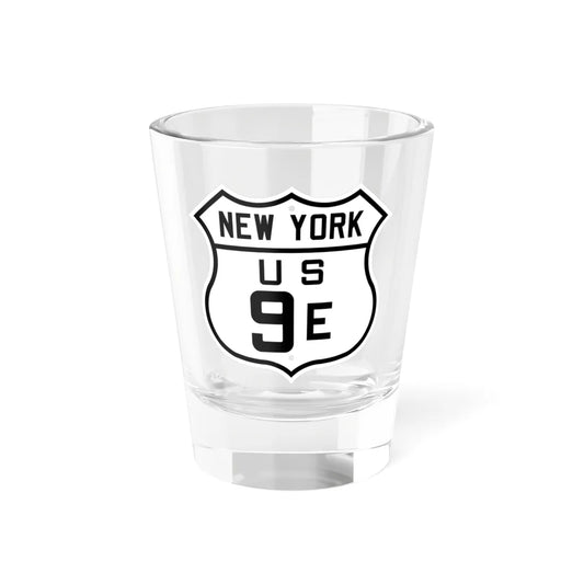 US 9E New York 1926 (New York) (Road Sign) Shot Glass 1.5oz 1.5oz - Go Mug Yourself