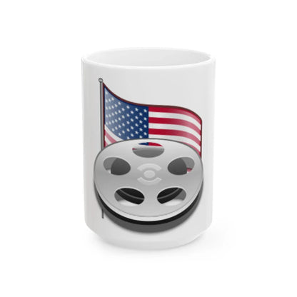 Us-actor (United States) White Coffee Mug 15oz - Go Mug Yourself