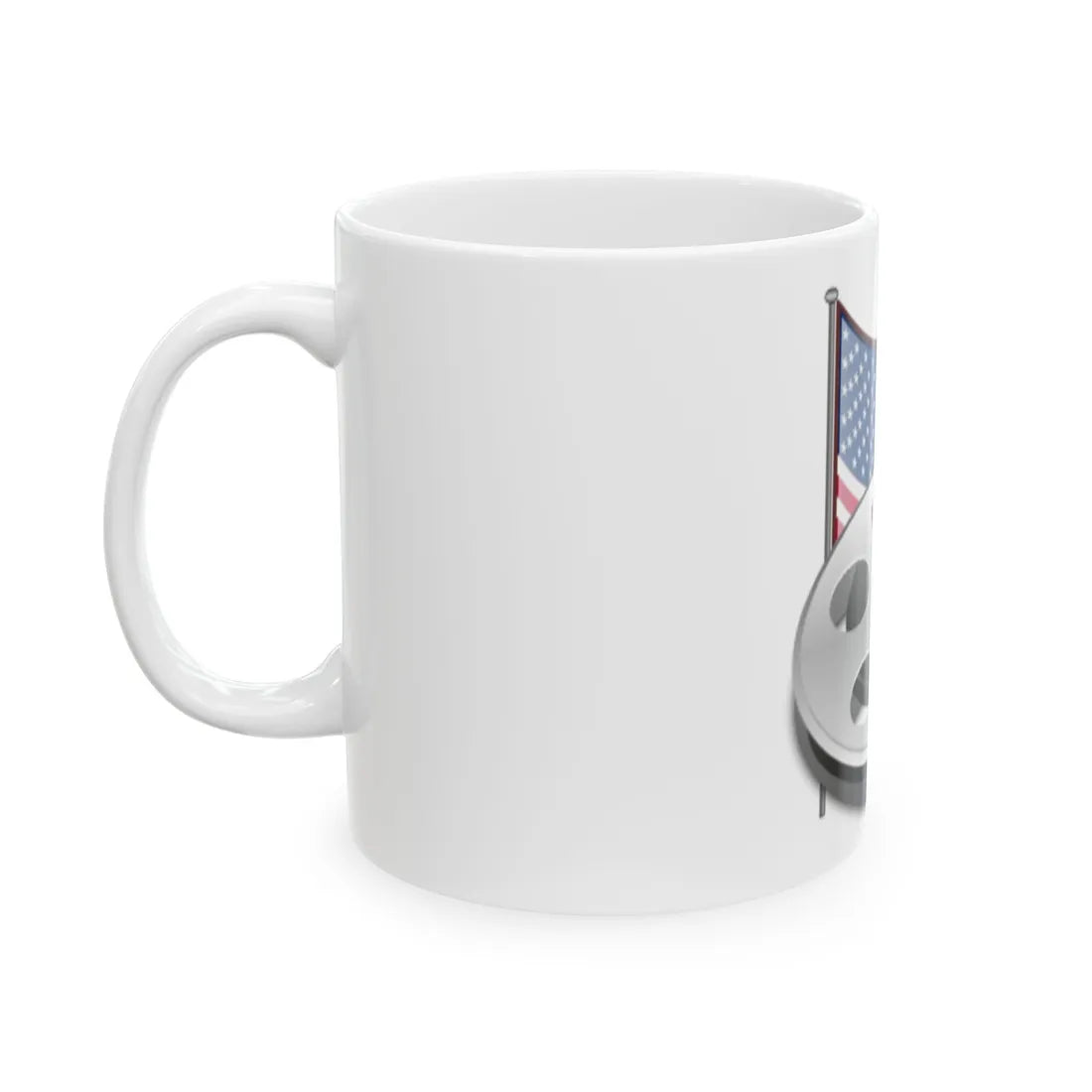 Us-actor (United States) White Coffee Mug - Go Mug Yourself