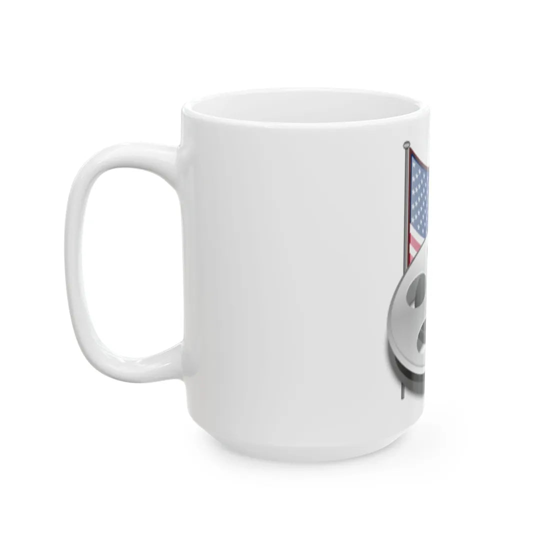 Us-actor (United States) White Coffee Mug - Go Mug Yourself