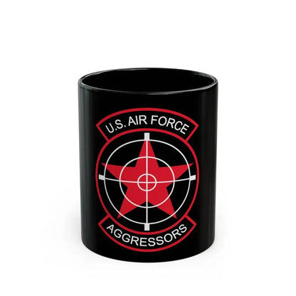 US Air Force Aggressors (U.S. Air Force) Black Coffee Mug 11oz - Go Mug Yourself
