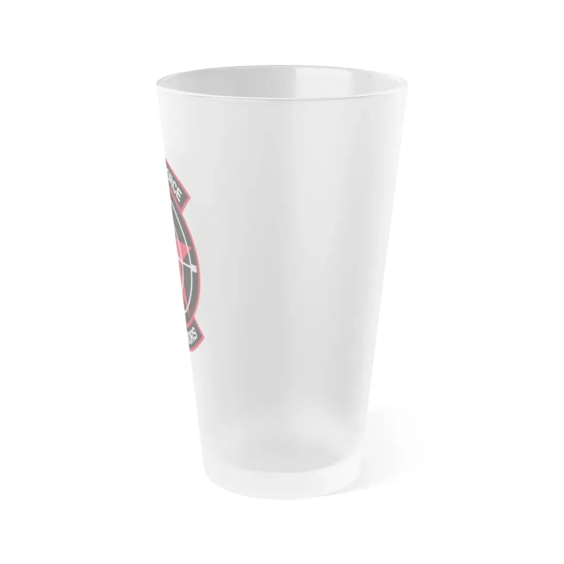 US Air Force Aggressors (U.S. Air Force) Frosted Pint Glass 16oz - Go Mug Yourself
