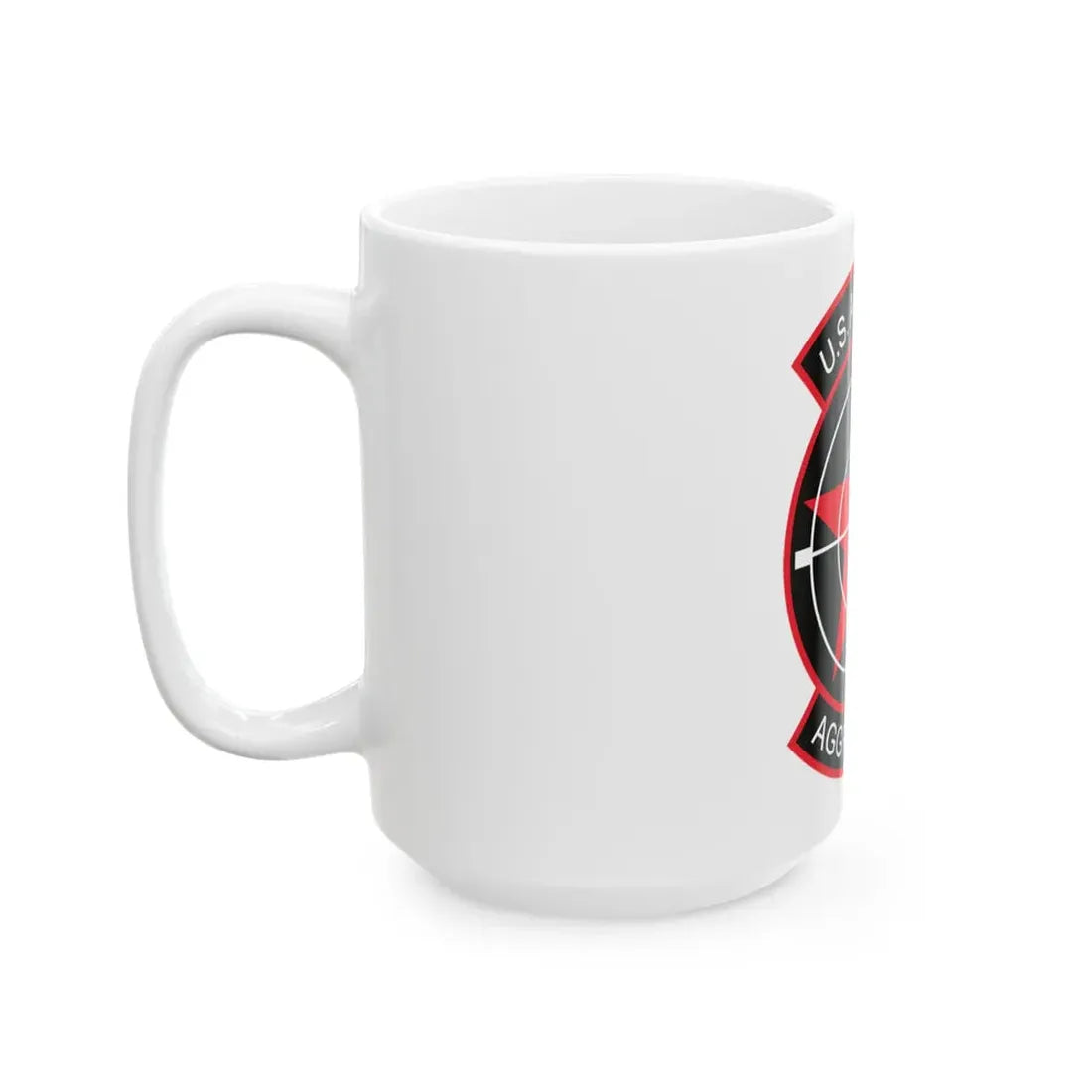 US Air Force Aggressors (U.S. Air Force) White Coffee Mug - Go Mug Yourself