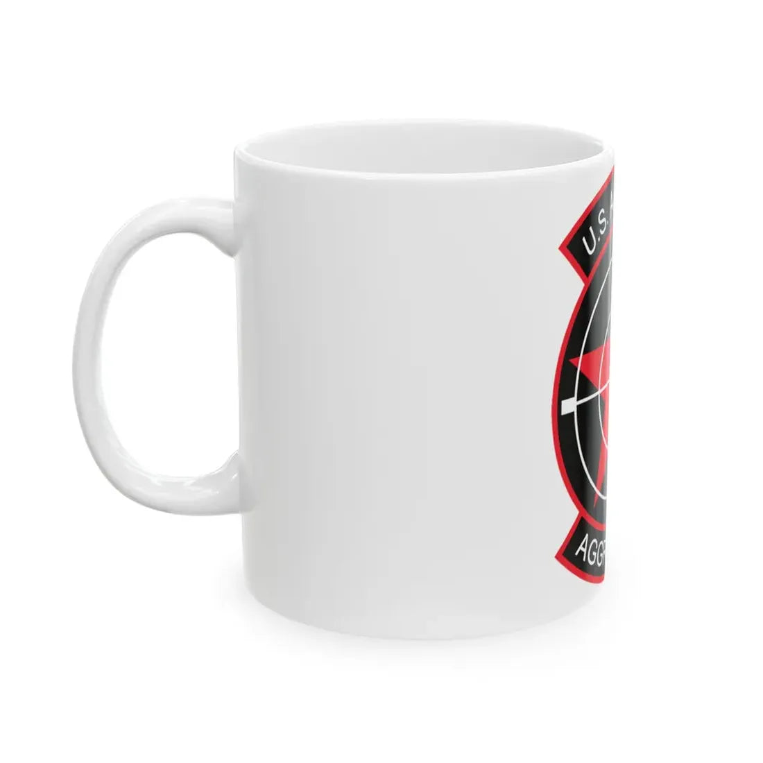 US Air Force Aggressors (U.S. Air Force) White Coffee Mug - Go Mug Yourself
