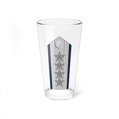 US Air force O10 mess (United States) (Military Rank) Pint Glass 16oz 16oz - Go Mug Yourself
