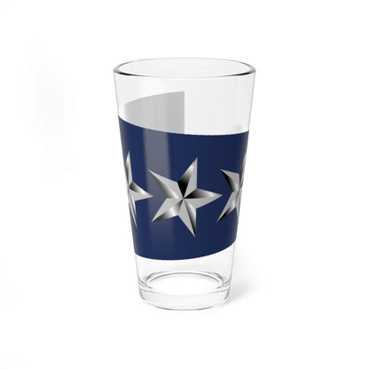 US Air Force O10 shoulderboard rotated 1949-1999 (United States) (Military Rank) Pint Glass 16oz 16oz - Go Mug Yourself
