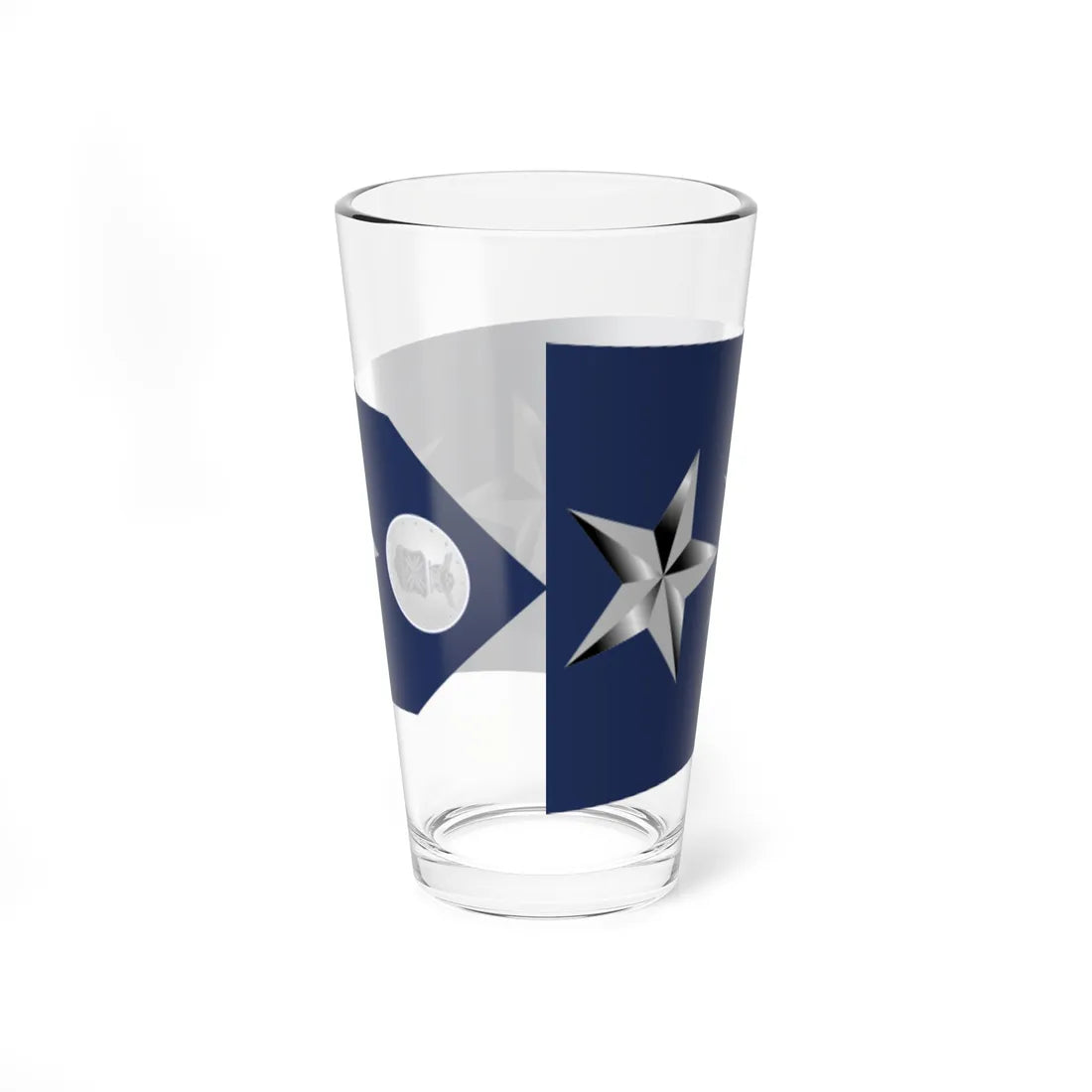US Air Force O10 shoulderboard rotated 1949-1999 (United States) (Military Rank) Pint Glass 16oz - Go Mug Yourself