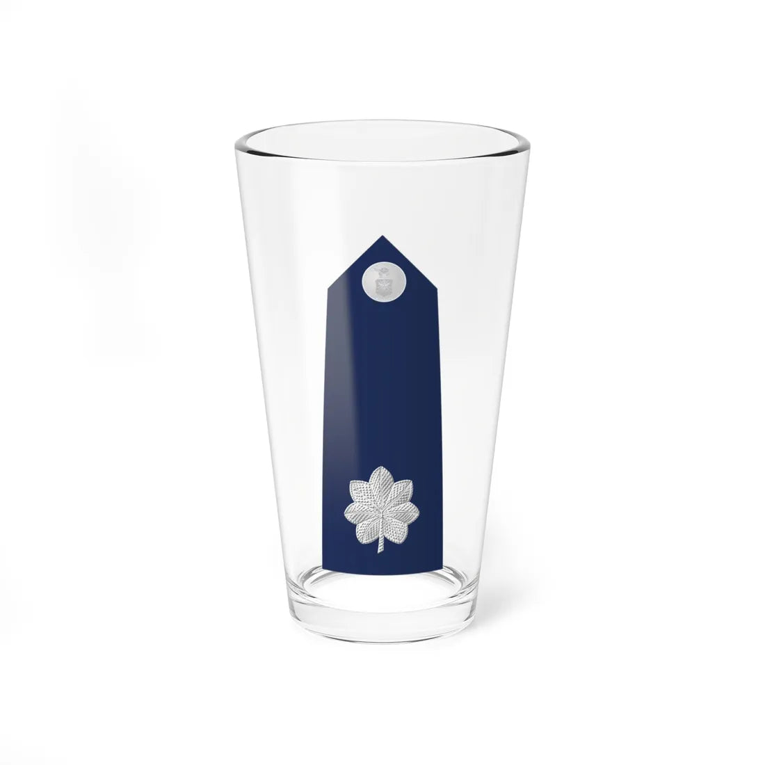 US Air Force O5 shoulderboard 1949-1999 (United States) (Military Rank) Pint Glass 16oz 16oz - Go Mug Yourself