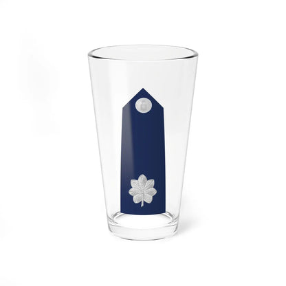US Air Force O5 shoulderboard 1949-1999 (United States) (Military Rank) Pint Glass 16oz 16oz - Go Mug Yourself