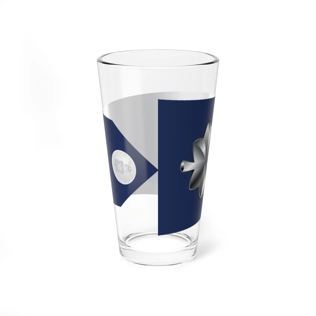 US Air Force O5 shoulderboard rotated 1949-1999 (United States) (Military Rank) Pint Glass 16oz - Go Mug Yourself