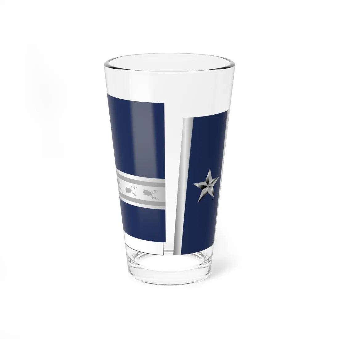US Air Force O7 1993-1994 (United States) (Military Rank) Pint Glass 16oz 16oz - Go Mug Yourself