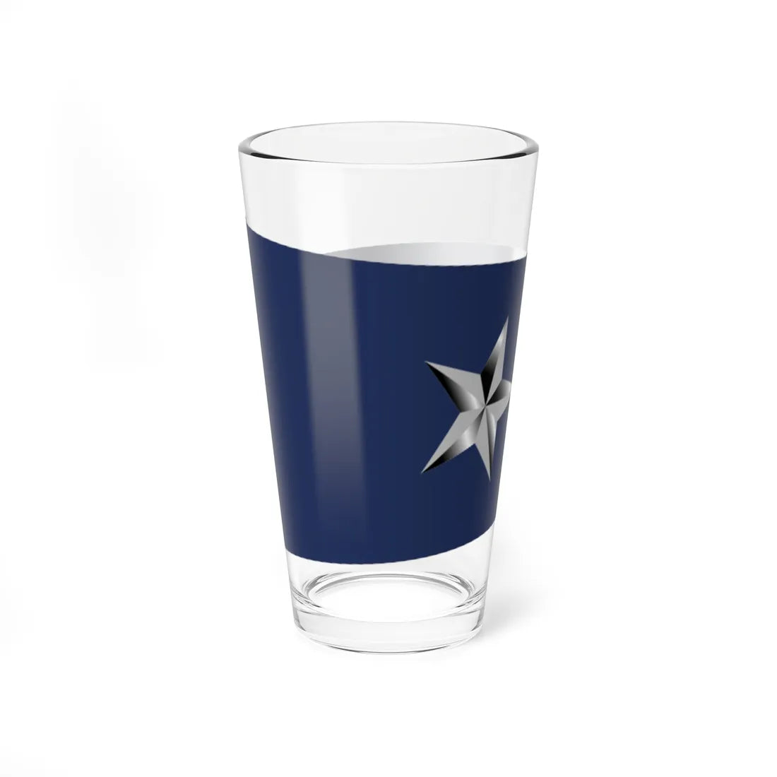 US Air Force O7 shoulderboard rotated 1949-1999 (United States) (Military Rank) Pint Glass 16oz - Go Mug Yourself