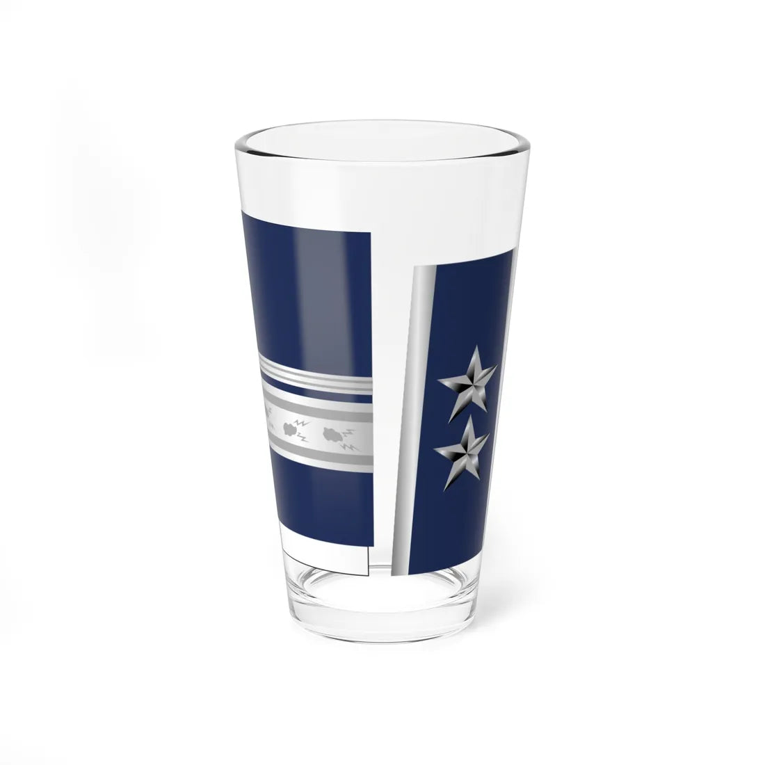 US Air Force O8 1993-1994 (United States) (Military Rank) Pint Glass 16oz 16oz - Go Mug Yourself