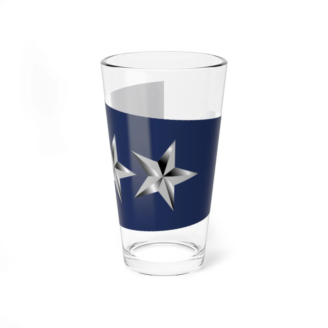 US Air Force O8 shoulderboard rotated 1949-1999 (United States) (Military Rank) Pint Glass 16oz 16oz - Go Mug Yourself