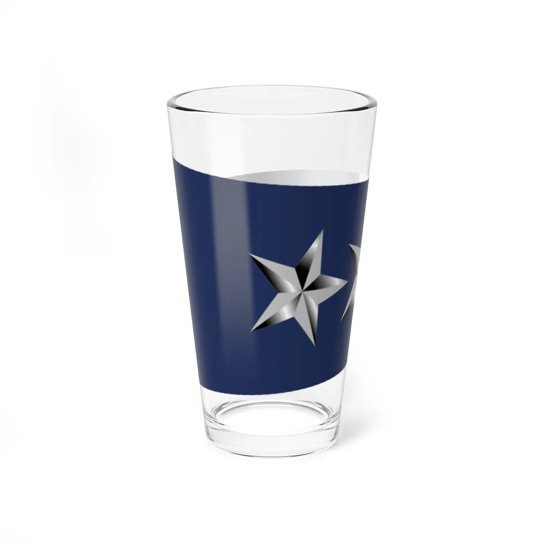 US Air Force O8 shoulderboard rotated 1949-1999 (United States) (Military Rank) Pint Glass 16oz - Go Mug Yourself