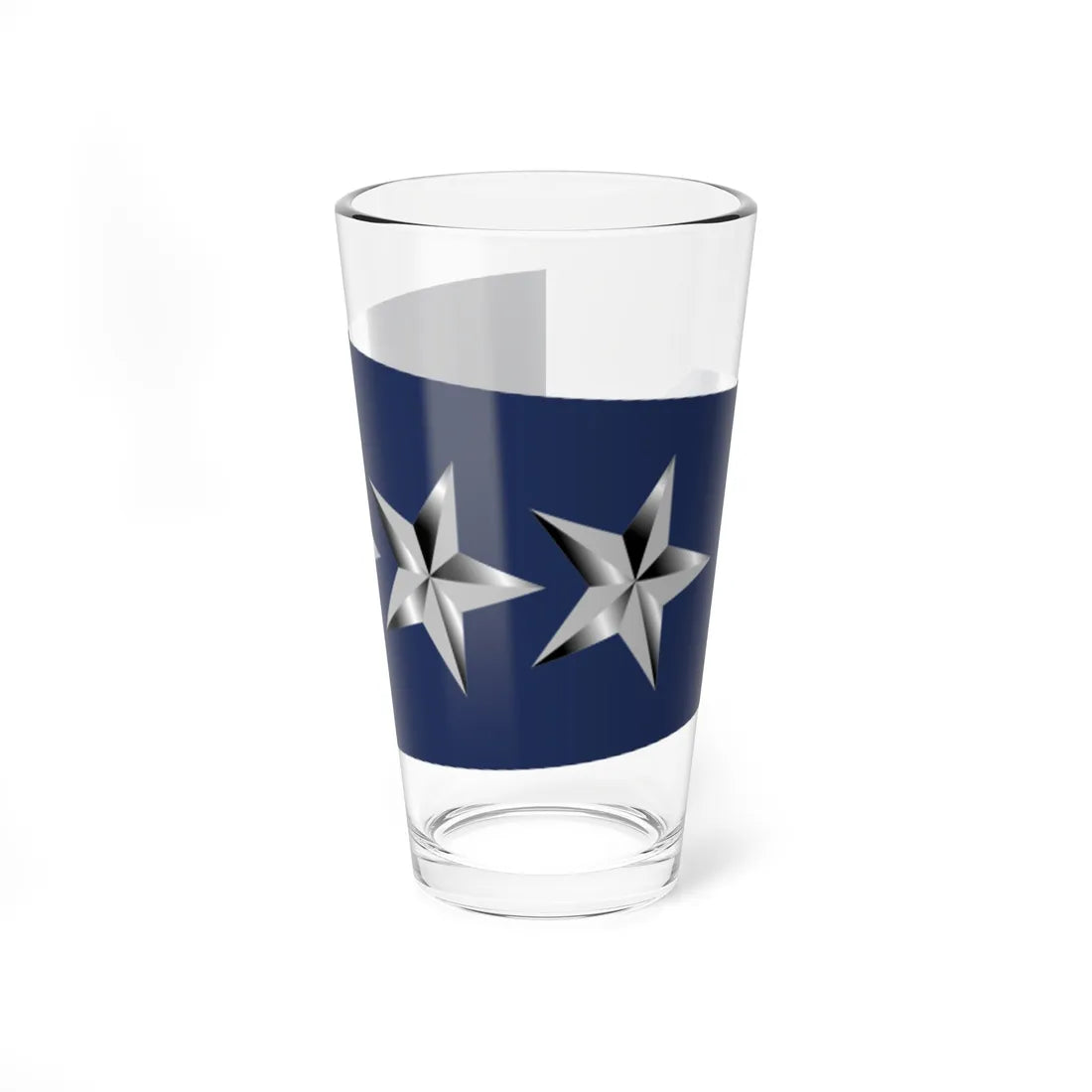 US Air Force O9 shoulderboard rotated 1949-1999 (United States) (Military Rank) Pint Glass 16oz 16oz - Go Mug Yourself