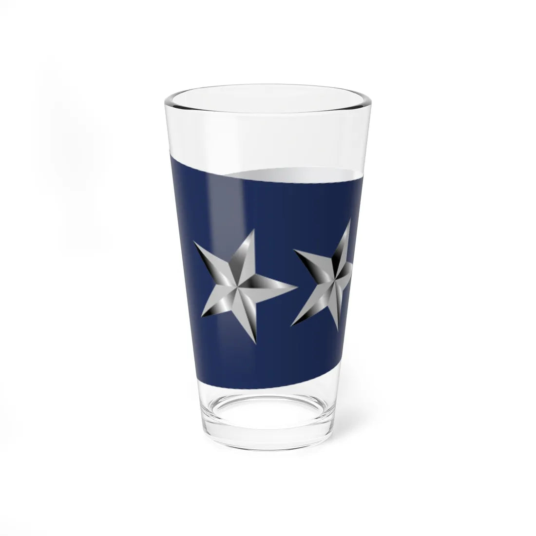 US Air Force O9 shoulderboard rotated 1949-1999 (United States) (Military Rank) Pint Glass 16oz - Go Mug Yourself