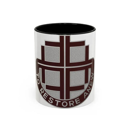 US Area Dental Laboratory Alameda (U.S. Army) Accent Coffee Mug 11oz Black - Go Mug Yourself