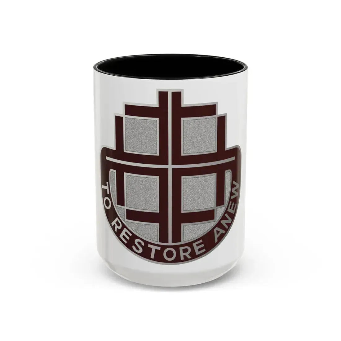 US Area Dental Laboratory Alameda (U.S. Army) Accent Coffee Mug 15oz Black - Go Mug Yourself