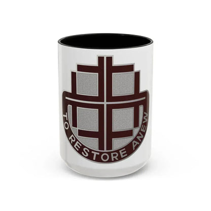 US Area Dental Laboratory Alameda (U.S. Army) Accent Coffee Mug 15oz Black - Go Mug Yourself