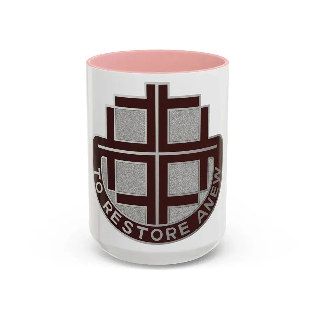 US Area Dental Laboratory Alameda (U.S. Army) Accent Coffee Mug 15oz Pink - Go Mug Yourself