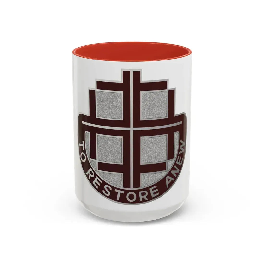 US Area Dental Laboratory Alameda (U.S. Army) Accent Coffee Mug 15oz Red - Go Mug Yourself