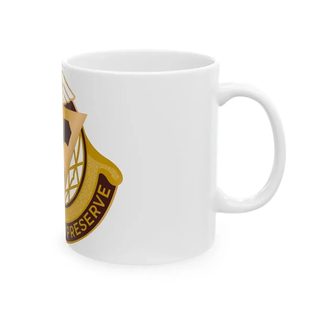 US Area Dental Laboratory Fort Sam Houston (U.S. Army) White Coffee Mug - Go Mug Yourself