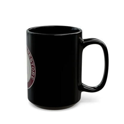 US Area Dental Laboratory Walter Reed Medical Center (U.S. Army) Black Coffee Mug-Go Mug Yourself