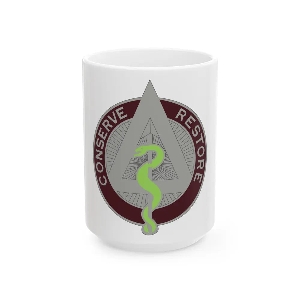 US Area Dental Laboratory Walter Reed Medical Center (U.S. Army) White Coffee Mug-15oz-Go Mug Yourself