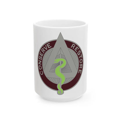 US Area Dental Laboratory Walter Reed Medical Center (U.S. Army) White Coffee Mug-15oz-Go Mug Yourself