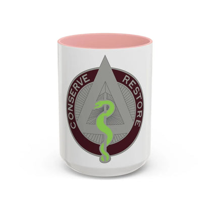 US Area Dental Laboratory Walter Reed Medical Center (U.S. Army) Accent Coffee Mug 15oz Pink - Go Mug Yourself