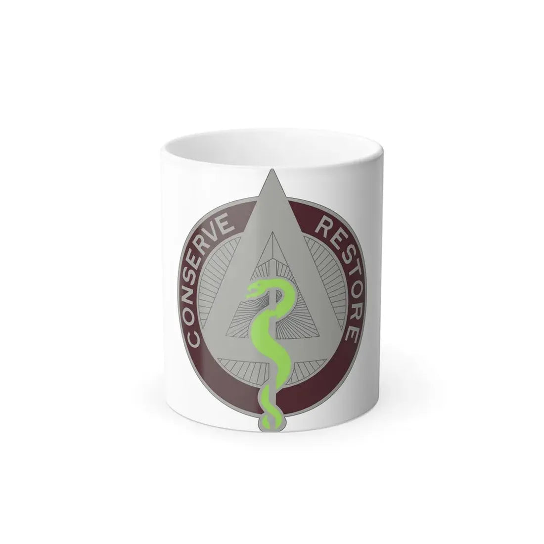 US Area Dental Laboratory Walter Reed Medical Center (U.S. Army) Color Changing Coffee Mug 11oz - Go Mug Yourself