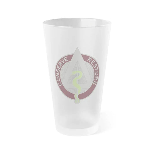US Area Dental Laboratory Walter Reed Medical Center (U.S. Army) Frosted Pint Glass 16oz Default Title - Go Mug Yourself