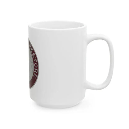 US Area Dental Laboratory Walter Reed Medical Center (U.S. Army) White Coffee Mug - Go Mug Yourself
