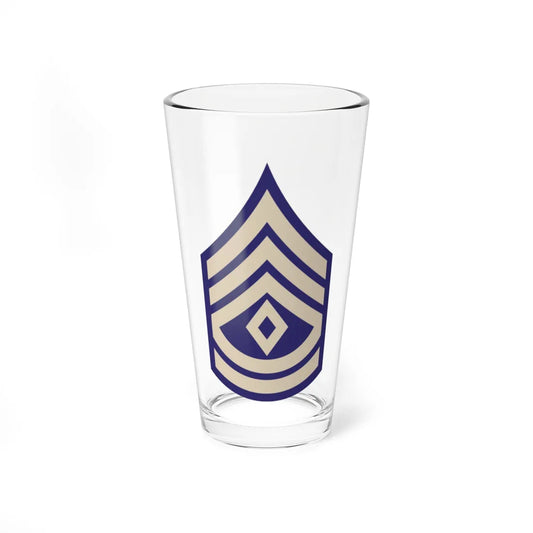 US Army 1920 1SGT (United States) (Military Rank) Pint Glass 16oz 16oz - Go Mug Yourself