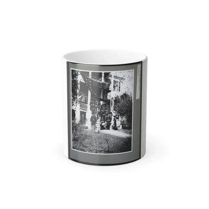 U.S. Army Band Standing on Steps (U.S. Civil War) Color Changing Coffee Mug 11oz Default Title 11oz - Go Mug Yourself